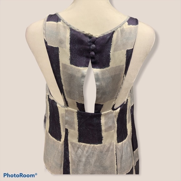 Banana Republic 100% Silk Maxi Floor Length Dress Size 4 - Picture 2 of 6